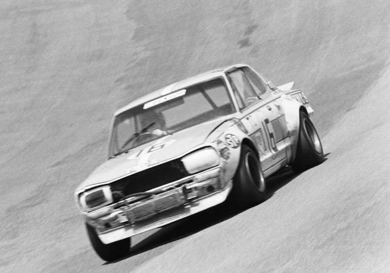 KPGC10 Nissan Skyline GT-R Coupe Race Car Picture